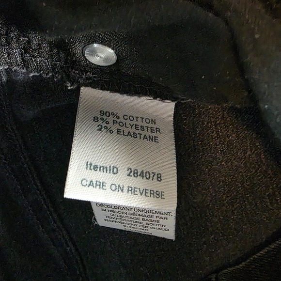 L.L.Bean Women's Classic Fit Jeans 10MT Tall Black Stretch Straight Leg Denim - Picture 6 of 11